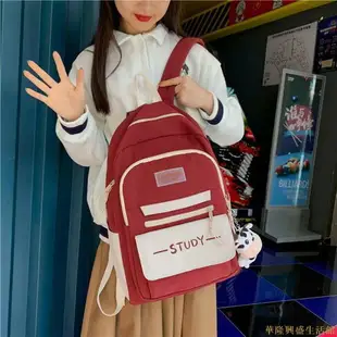 上新特惠書包女韓版高中生雙肩包輕便小學生初中三到六年級大容量校園背包