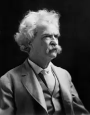 Mark Twain Portrait Photograph Print 11"x14"