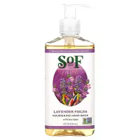 在飛比找iHerb優惠-[iHerb] SoF 洗手液，薰衣花草，8 液量盎司（23