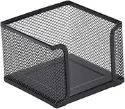 Folpus Mesh Memo Holder Memo Pads Storage Sturdy Sticky Note Holder Square Note Paper Holder for Restaurants Receptions Lectures