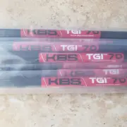 New & Uncut $720 KBS Tour Graphite TGI 70 4-PW R+ .355 Taper Diameter