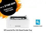 HP 550x Paper Sheet Feeder Tray for M404N M404DN M404DW M428FDN M428FDW D9P29A