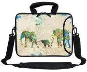 11.6" 12.3" Neoprene Laptop Bag Case w. Side Pocket Shoulder Strap Handle 3122
