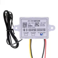 在飛比找樂天市場購物網優惠-溫控制器 全自動 控溫v 12v24v 可調溫全自動制冷加熱