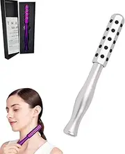 Define beauty sculptor roller, Facelift Pro Beauty Roller, Elarique Face Rollers, Massage Faces Tool,Cooling & Sculpting, Uplift Facial Massaging Beauty Tool for Eye, Chin, Neck, Body (Silver)