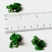 Tree Frog 3 Toy Figures 9702 Game Pcs Micro-Mini Doll House Shoppe Miniature