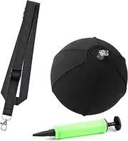 Golf Smart Ball Swing Training Aid Inflatable, Golf Swing Ball Trainer with Pump and Lanyard for Assist Posture Correction Training