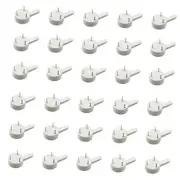 ZYAMY 30pcs Picture Hangers Without Nails Plastic Photo Frame Traceless Hook
