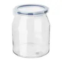在飛比找IKEA優惠-IKEA 附蓋萬用罐, 玻璃/塑膠, 3.3 公升