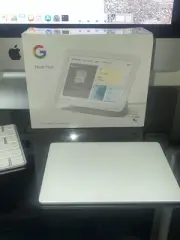 Google Nest Hub 7-inch 2nd Generation Smart Device Display GA01331US Chalk White