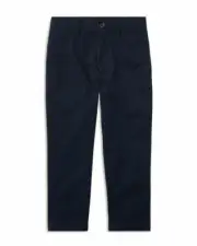 Polo Ralph Lauren Pants Deep Solid Flat Front Zip, Black Size 10