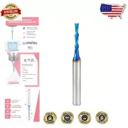 Spektra 1/8 Dia Solid Carbide Spiral Plunge Router Bit - Up-Cut Excellence