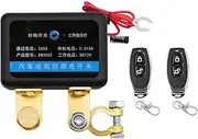 Daiilg Remote Battery Disconnect Switch Black Automotive Supplies Automatic Power Off Prevent Battery Drain with Remote Car Truck,B
