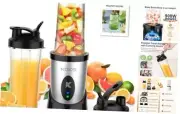 Smoothie Blender, 900W Personal Blender for Shakes and Smoothies Sliver