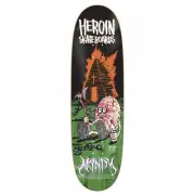 Heroin Mandy x FOS 9.125" Skateboard Deck Rare Collectable New