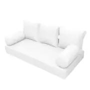 |COVER ONLY| Style 3 Crib Knife Edge Daybed Mattress Bolster Pillow Covers AD106