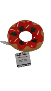 Meijer Holiday Donut - Dog Toy