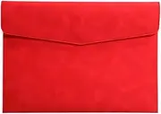 [JFBTHI] Storage Clipboard A4 Leather File Folder Simple Big Capacity Document Bag Fashion Briefcase Data Contract Bill File Bag Office Paper Organizer Coaches Clipboard