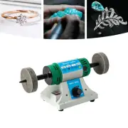 320W Bench Buffer Polisher AC 220V Grinder Bench Lathe Polishing Machine Jewelry
