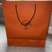 Authentic Hermes Large Shopping Bag 18" x 16.5" x 7"