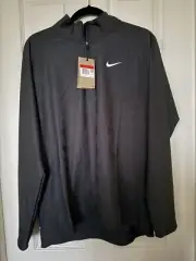 Nike Dri-FIT ADV Tour Men's Large Long Sleeve 1/4 Zip Golf Top DR5281-060 Gray