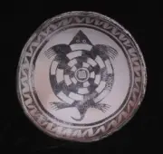 Anasazi / Mimbres Turtle Bowl Replic