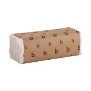 C-Fold Paper Towels Bleached White (200 Sheets per Pack, 12 Packs per Carton)