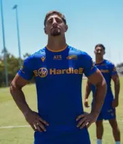 Parramatta Eels NRL 2025 Macron Run Out Shirt Sizes S-5XL!