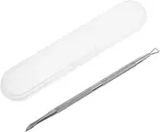 NOLITOY 1 Set Manicure Tools Nail Polish Spatula Nail Oil Nail Files Cuticle Tool Nail Tool Scratch off Tool Nail Etching Tool Cuticle Trimmer Under Nail Cleaner Silver Stainless Steel