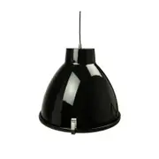 Orin Classic Industrial Metal with Acrylic Cover Pendant Light Lamp - Black.