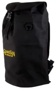 Guardian 00763 Ultra Sack Large Black Canvas Duffel Back Pack