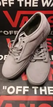 Vans Atwood Camo Alloy Drizzle Men's 7.5/ Women's 9 Gray Grey - VN000TUYU0G