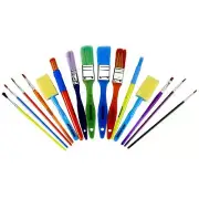 Artlicious Paint Brushes - Acrylic Paint Set and Detail Paint Brushes for Kid...