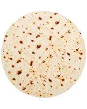Unikome Reversible Microfiber Food Throw Blanket: Chapati