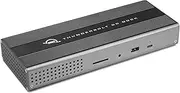 OWC Thunderbolt Go Dock, 11 Ports, Built in Power Supply, 90W Charging, Compatible with Thunderbolt and USB-C Macs, PCs, iPads, Chromebooks, and Android Devices, OWCTB4DKG11P