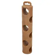 1 Suet to Go Suet Log Feeder Wild Bird Food Hanger Holds 6 Logs