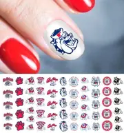 Fresno State Bulldogs College Sports Team Nail Art Decals - Salon Quality!