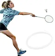 Badminton String, 0.7MM/22GA Strong Resilience Training Nylon Racquet String, 10m Racket String, Training Nylon Racquet String for Badminton Racket Repair