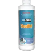 Hy-Clor CLOUD OUT 1L Clarifies Dirty & Cloudy Pool Water Fast Dissolving