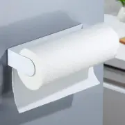 Magnetic Paper Towel Holder - Multifunctional White Paper Towel Rack with Str...