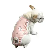 Pet Sanitary Pants Adjustable Band Menstruation Shorts Washable Dog Diaper Pet Physiological Pants For Indoor Pink M