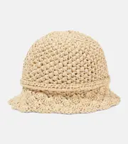 [Valentino] Valentino Bucket hat UK 6 5/8 beige