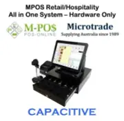15" Point of Sale Capacitive All in One Terminal-Printer, Scanner, Cash Drawer.