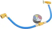 Alipis Recharge Kit - Self-sealing Can Dispenser Air Conditioning Charging Hose with Gauge