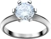 [Bigood] Fashion Personality 18K Stainless Steel Classic Women Solitaire Rings