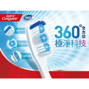 Colgate高露潔全口防護旅行組（纖柔小頭細毛牙刷＋全效12小時防護牙膏40g）