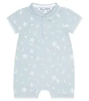 [Tartine et Chocolat] Tartine et Chocolat Baby safari cotton playsuit M 12 blue