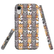 For iPhone XR Case Tough Protective Cover Seamless Cat