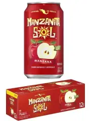Manzanita Sol Soda 12oz Cans (12 Pack) by Pepsi