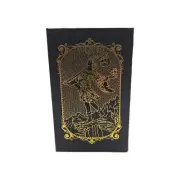 Gold Foil Tarot Deck Of 78 PVC Cards with Guide Book In (Damaged) Box